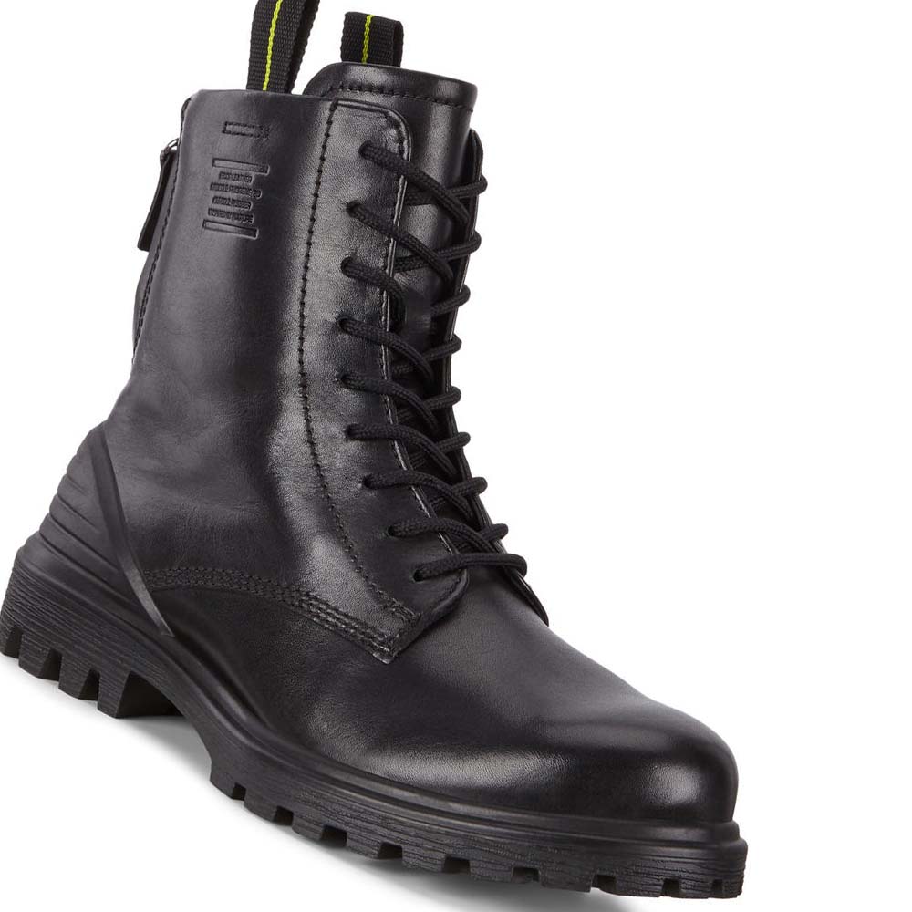 Női Ecco Tredtray High Cut Csizma Fekete | HU 52DFM